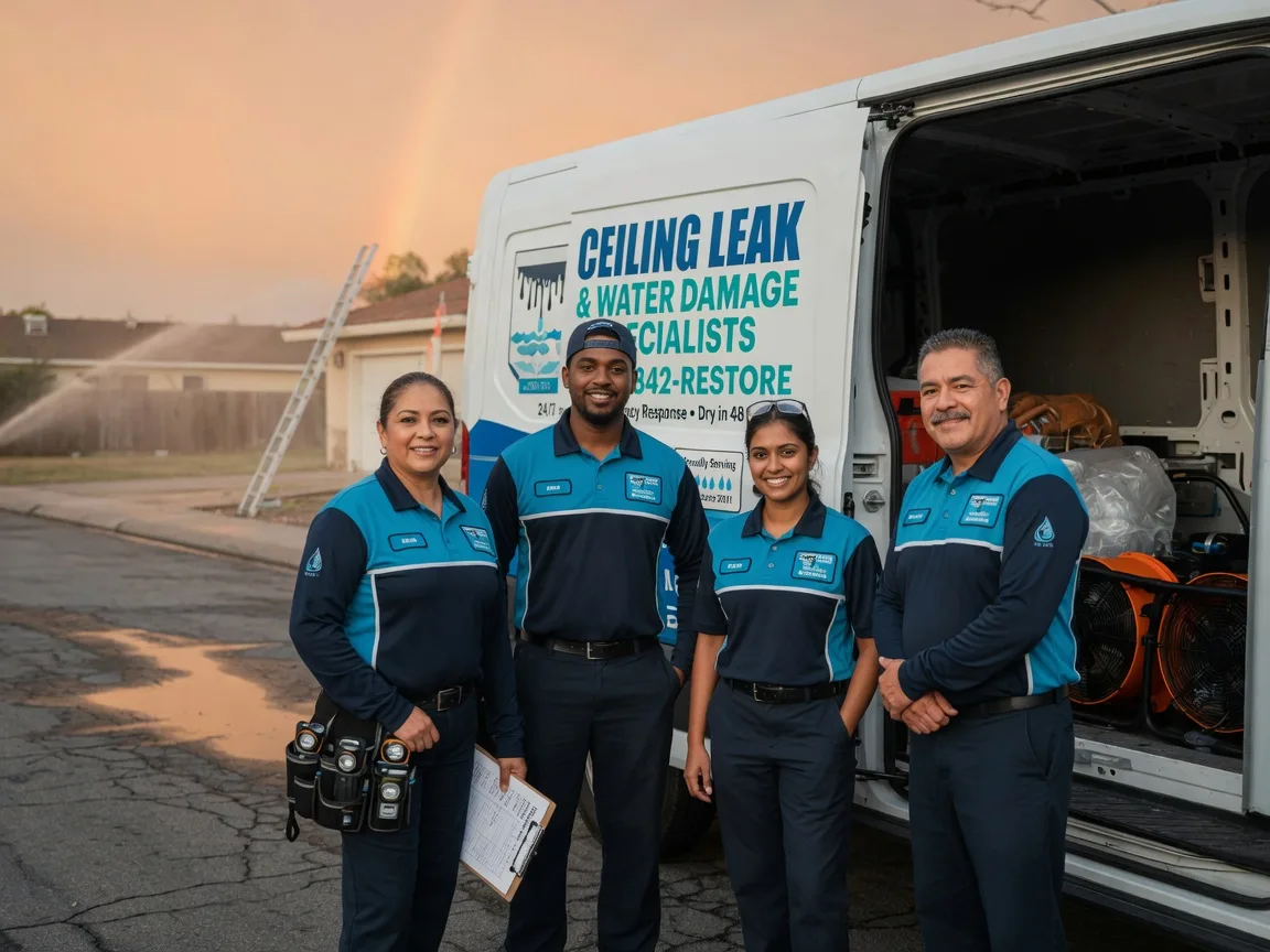 Ceiling Leak Cleanup company in Tidewater, OR